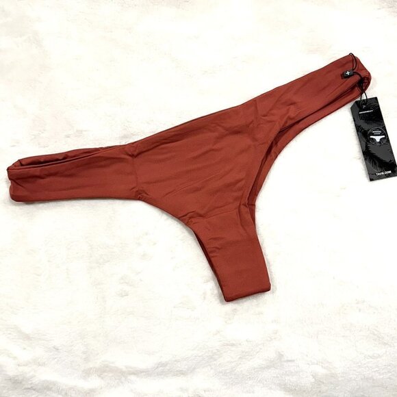 NWT Tavik Ali Mini Swim Bottom in Rust - Large - Picture 6 of 9
